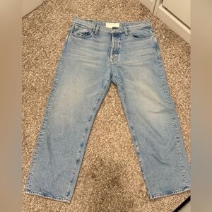 Mother Ditcher Crop Jeans